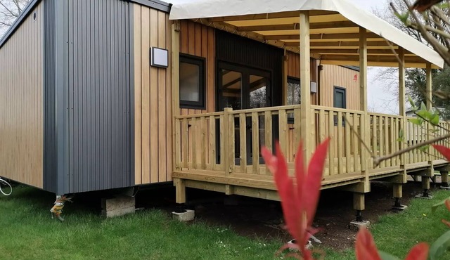Camping Entre Terre et Mer * - Mobil home Privilege (2 bedrooms) 4 people