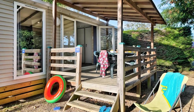 Camping Flower la Châtaigneraie* - Premium Mobile Home 3 rooms 4/6 people Air-conditioned