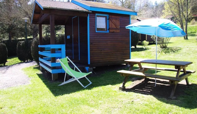 Camping Flower La Rochelambert * - Blue Cabin 2 people Without Sanitary