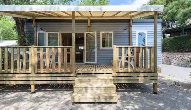 Camping Le Château de Galaure* - Comfort 4-room mobile home for 6 people