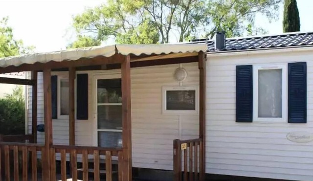 Camping Les Amandiers **** - Mobile Home 3 Rooms 4 Persons