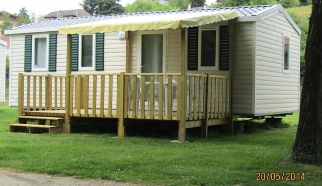 Camping les Bords du Guiers *** - Mobile Home Super Titania 4 rooms 6 people