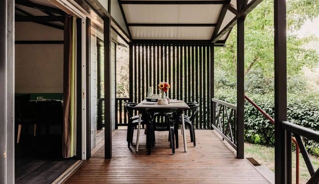 Camping Inspire Villages Anduze - Comfort Chalet 4 Rooms 6 People