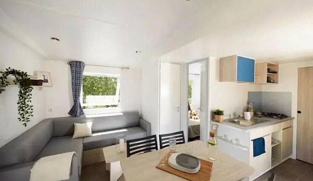 Camping Ker Yaoulet* - Mobile home Evo 3 rooms 4/6 people TV