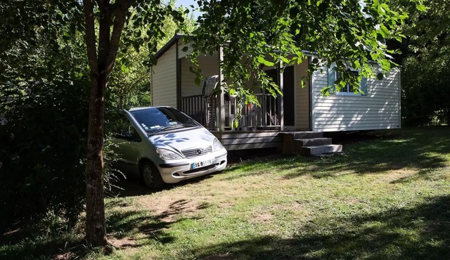 Camping l'Eau Vive * - Cottage Comfort with loggia 5 people