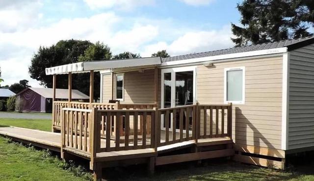 Camping L'Escapade * - Mobil home Java 30m2 (2 bedrooms) + terrace PMR 4 people