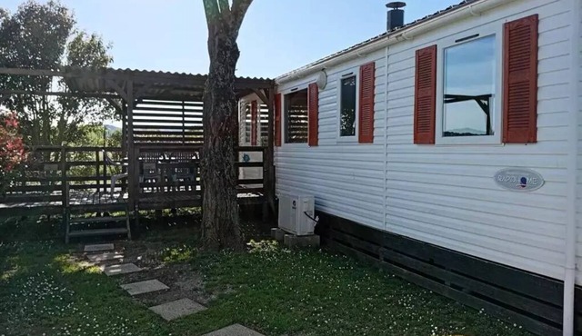 Camping l'Olivier * - Mobil-Home Comfort+ 3 bedrooms 6 people