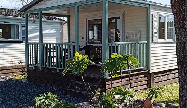 Camping l'Olivier * - Mobil-Home Eco 2 bedrooms 4 people