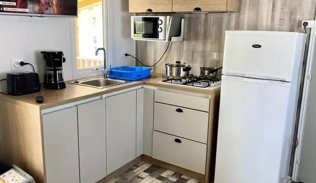 Camping la Marzelle* - Comfort mobile home 3 rooms 4 people