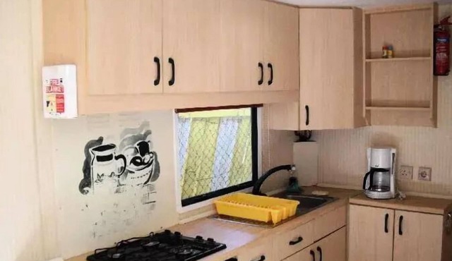 Camping L'Orée des Cévennes * - Mobil home (2 adults + 3 children) 5 people