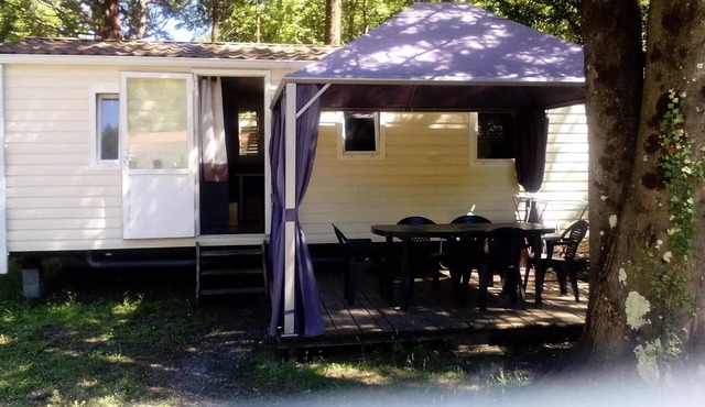 Camping L'Orée des Cévennes * - Mobil home Trigano 5 people