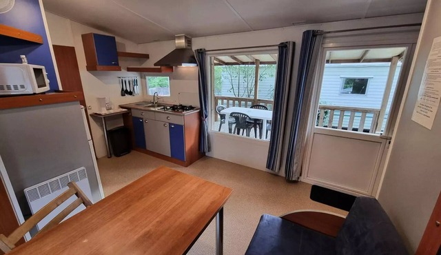 Camping L'Orée des Cévennes * - Mobil home Rapid home 4 people