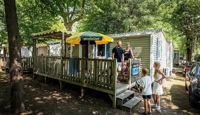 Camping L'Idéal * - Comfort Mobile Home 3 Rooms 4 People