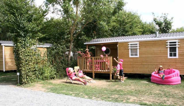 Camping l'Ile Cariot *** - 4-room mobile home 6 people