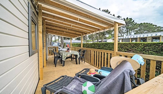 Camping L'Océan* - Cottage Select Plus TV Clim Plancha 3 rooms 2 bathrooms 4 people