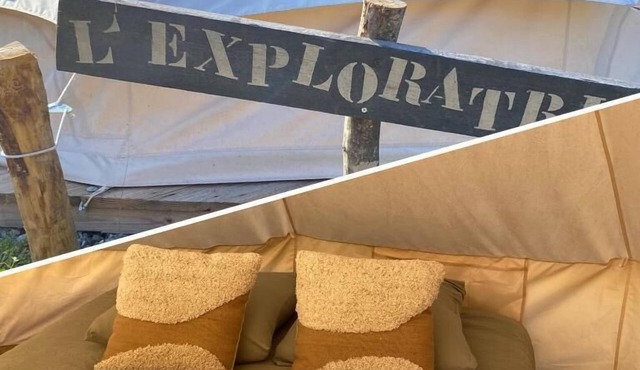 Camping La Bêle et Toile Tente L'exploratrice