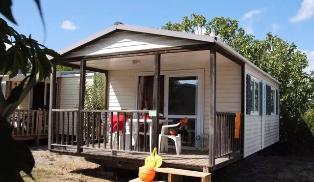 Camping La Célestine* - Mobile home California 3 Rooms 4 People