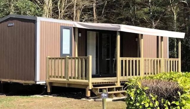 Camping La Forêt * - Cottage O'Hara 944 3 Bedrooms 6/8 People