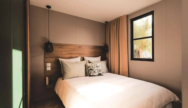 Camping La Forêt * - Mobile home O'HARA 844 VIP garden side - 2 bedrooms for 4 people