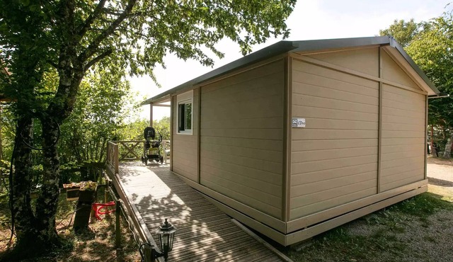 Camping LA FOUGERAIE * - Chalet Studio PMR 2 people