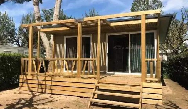 Camping La Maïre * - Chalet for 6 People