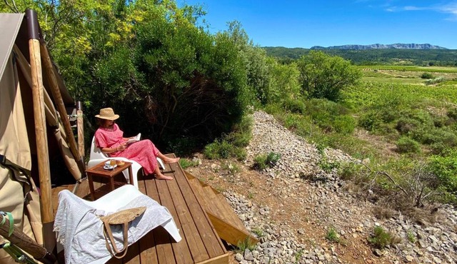 Camping la Peiriere - Lodge en Pays Cathare