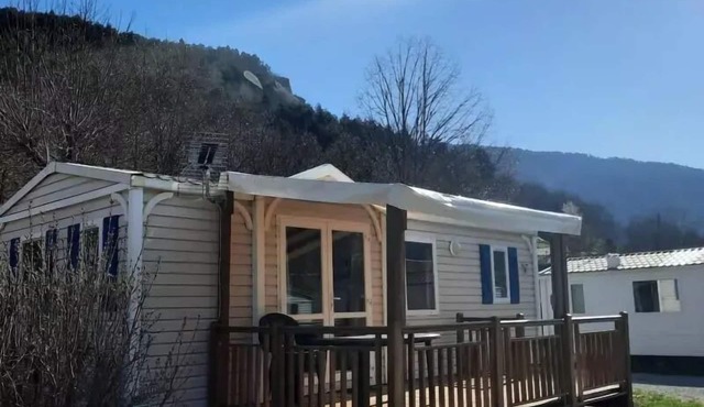 Camping la Ribière * - Mobil Home Comfort Titania - 2 bedrooms 6 people