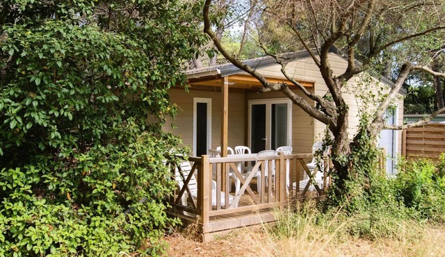 Camping Le Beau Vézé* - Chalet Vanille 4 rooms 6/8 people Air-conditioned