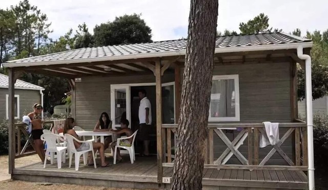 Camping Le California * - CHALET CANNELLE 2 bedrooms - TV 5 persons