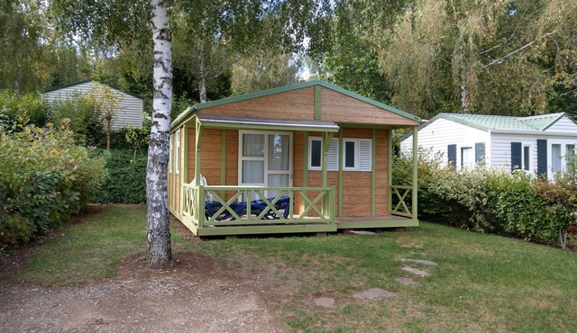 Camping Le Caussanel ****: on the shores of Lake Pareloup