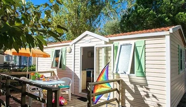 Camping Le Chêne Gris* - Mobil-home Classic 3 rooms 4 adults + 2 children air-conditioned
