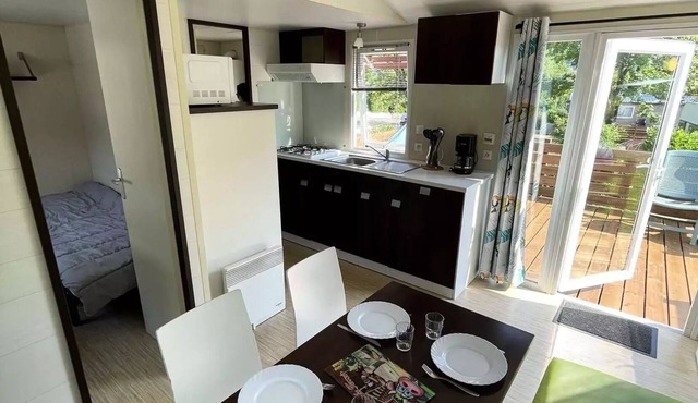 Camping Le Chanet* - Mobile Home Saint Roch 3 Rooms 4 People