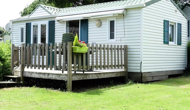Camping Le Clos du Blavet * - Mobil home FLORES 32m2/2 bedrooms - semi-covered terrace 5 people