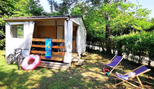 Camping Le Coin Charmant * - Tithome - 21m² - 2 bedrooms - without bathroom 5 people