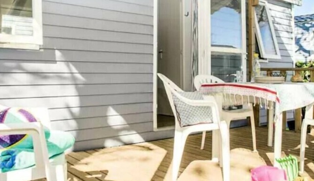 Camping Le Fanal**** - Cozy 3-Room Mobile Home 5 adults + 1 child under 12