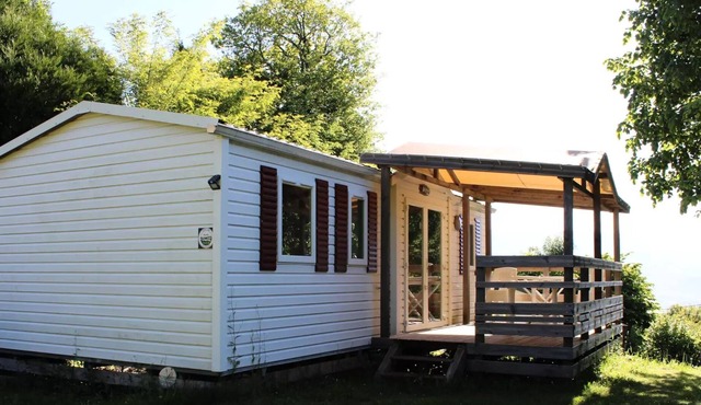 Camping Le Balcon de Chartreuse* - Mobile home Myrtille 4 rooms 8 people