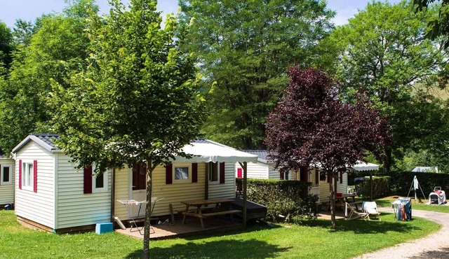 Camping le Jardin des Cévennes* - Mobile home Fiji 3 rooms 4 people