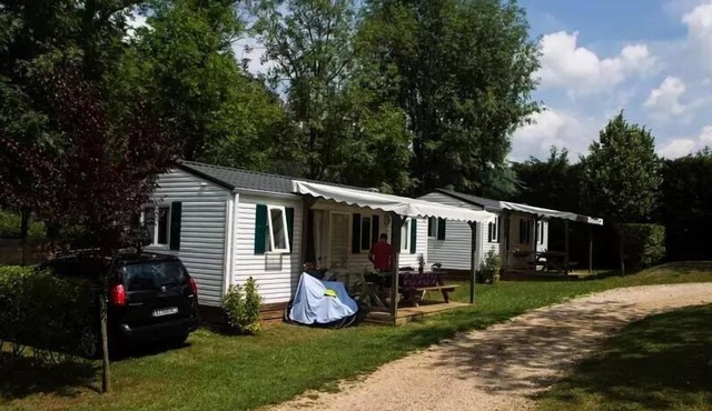 Camping le Jardin des Cévennes* - Mobile home Bermuda 4 rooms 6 people