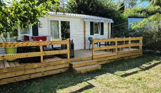 Camping le Moulin du Roy * - IRM mobile home - 2 bedrooms - 4 people max. - 4 people
