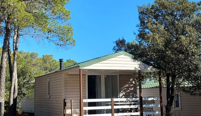 Camping Le Pinada * - Mobil Home LOUISIANE - 2 bedrooms - 22m2 4 to 5 people - 4 pers. included in the tariff
