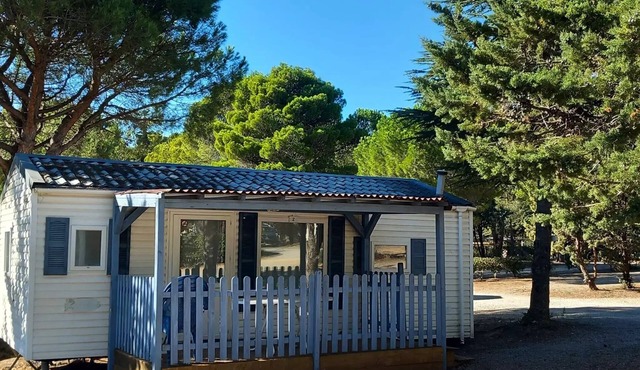 Camping Le Pinada * - Mobil Home BLUEET, VIOLETTE, CAPUCINE - 2 bedrooms - 28m2 4 people