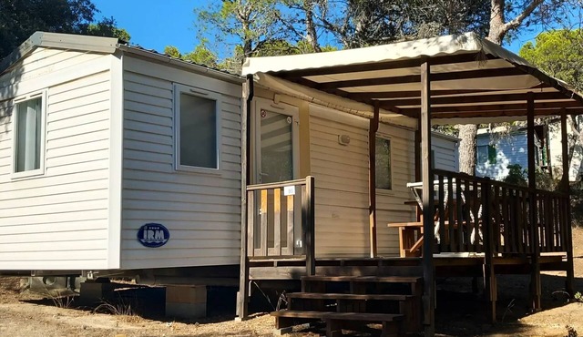 Camping Le Pinada * - Mobil Home TITANIA CLIM - 2 bedrooms - 24m2 - 5 people