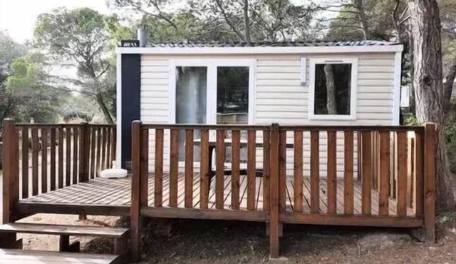 Camping Le Pinada * - Mobil Home IRIS - 1 bedroom - Recent - 20m2 4 people