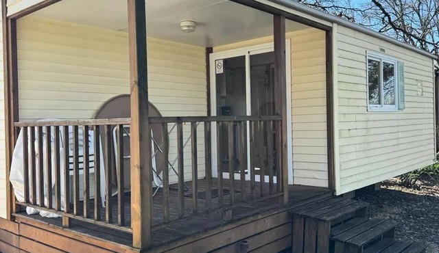 Camping LE ROC * - Mobil-Home Retro (26m2) 4 people