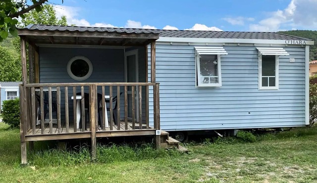 Camping Le Sous Bois * - Mobile home IBIE 3 rooms 4 people