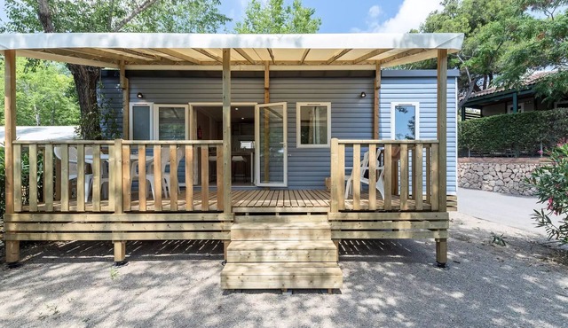 Camping Le Soleil de Saint-Sieu * - Comfort 4-room mobile home for 6 people