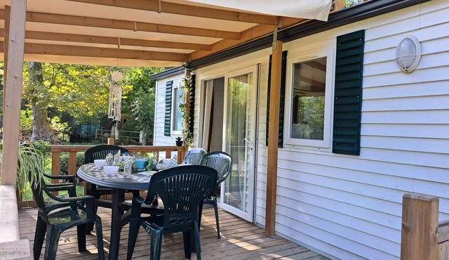 Camping Le Soulhol * - Mobil home 3 bedrooms 6 people