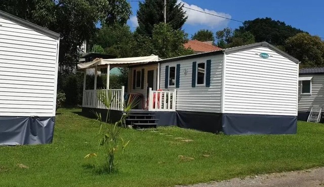 Camping LE VIEUX BERGER * - Mobil home Trio 45 m2 3 bedrooms 7 people