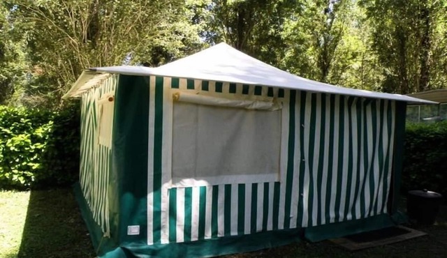 Camping Les 2 Lacs *** - Bungalow Toile Lagoon 3 Rooms 4 People