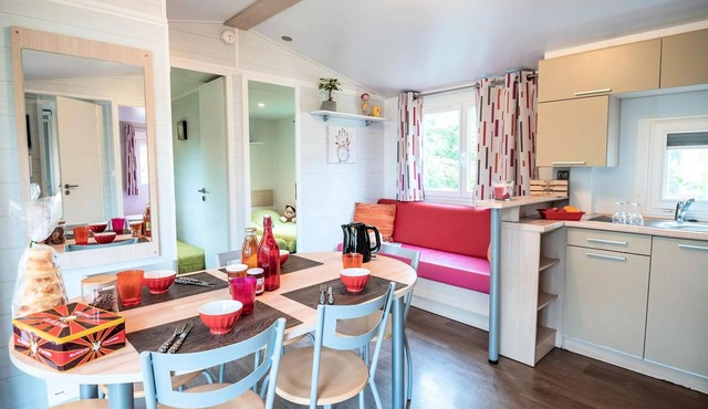 Camping les Calquieres* - Mobile Home Cozy 4 rooms 6 people Air-conditioned